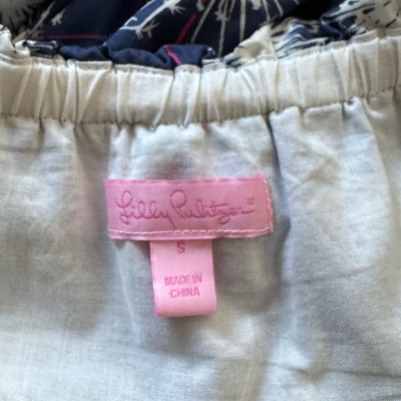 Lilly Pulitzer Navy Sparkle Glow Libby Dress Size Small - Picture 5 of 7